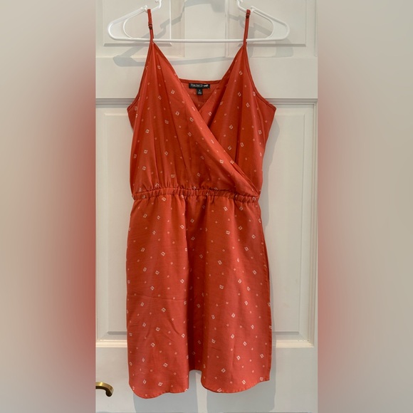 TOAD & CO - Hillrose Spaghetti Strap Wrap Dress w/ Pockets - 100 % Tencel - Sz S - Picture 4 of 15